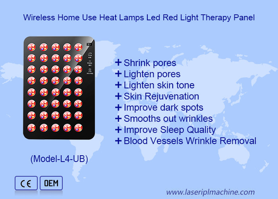 Draagbaar draadloos 620 nm Led Light Therapy Slaapverbetering Led Light Panel