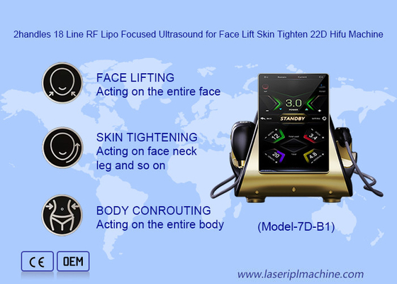 Draagbare 2 in 1 13d Max Dual System Hifu Machine voor Anti-aging Baby Slimming