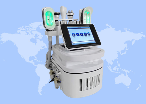 360 Cryo 40K Cavitatie Lichaamsculptuur Met Dubbele Kin Handle Voor Cellulitis Verwijdering