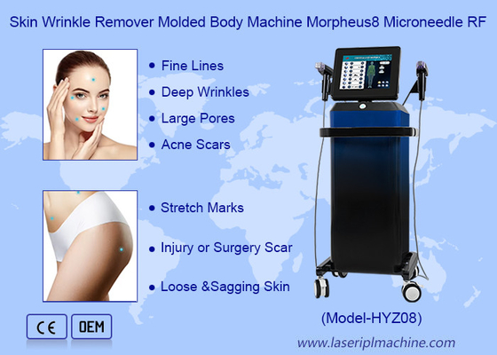 Huidrimpverwijder Gevormd Body Machine Morpheus8 Microneedle RF