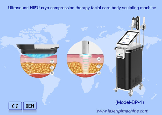 Ultrasone HIFU Cryo-compressie therapie Gezichtsverzorging Lichaamsbeeldhouwer