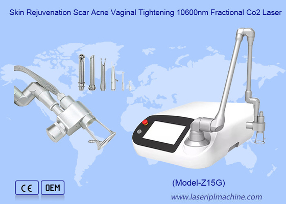 Huidverjonging litteken acne vaginale strenger 10600nm fractionele CO2 laser