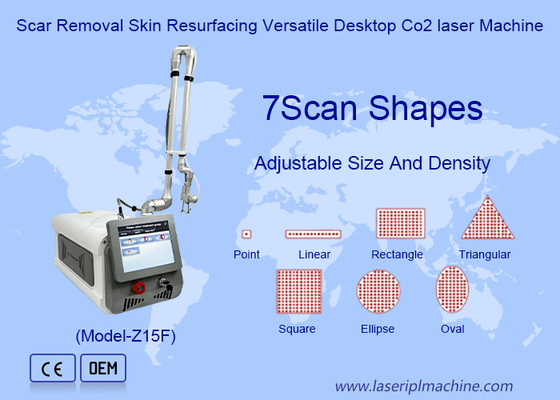 Schilverwijdering Huidvernieuwing CO2 Laser Machine Versatile Desktop