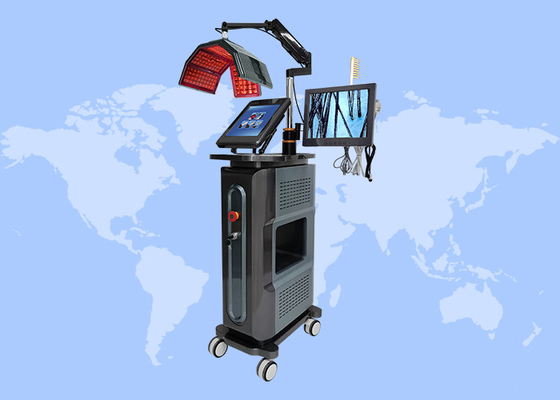 Diode laser laag niveau therapie haargroei haarverlies behandeling groei 650nm licht hergroei machine