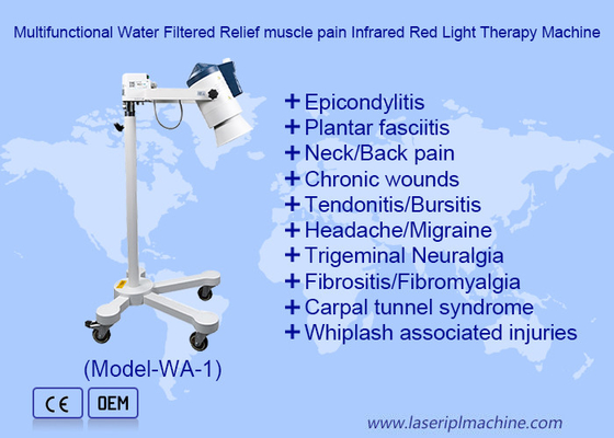 Geheel lichaam wondgenezing pijnverlichting 660 nm infrarood licht therapie machine