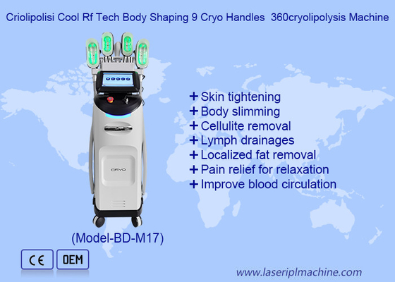 Professioneel Cryolipolysis-van het het Gewichtsverlies van de Vermageringsdieetmachine de Schoonheidsmateriaal