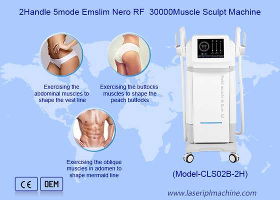 2Handle 5mode Electro Magnetic body Slim Nero RF 30000 Spier Sculpt Vetverbrandingsmachine