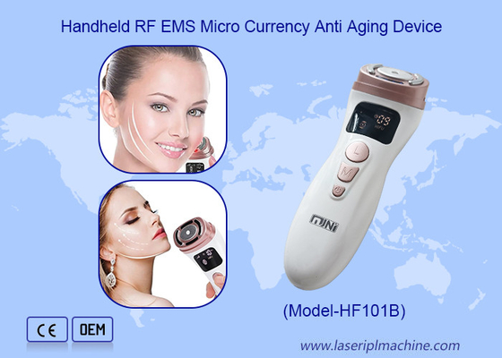 Persoonlijk gebruik Ultrasone Carving RF Micro Electric Pulse Lifting Machine