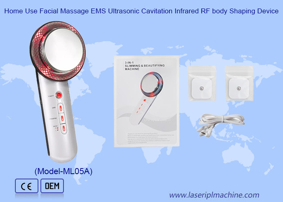Huisgebruik Gezichtsmassage Ems Ultrasone Cavitatie Infrarood RF Body Shaping Device