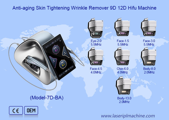 Anti-aging huid strenger rimpelverwijder 9D 12D Hifu machine