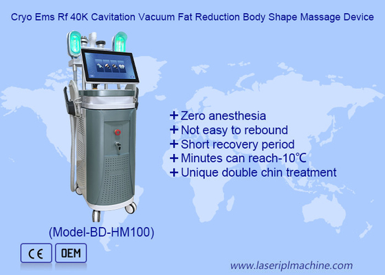 360 Cryo Plus 40K RF Vacuum EMS Gewichtsverlies Huid Strenger 360 Cryolipolysis En Emslim