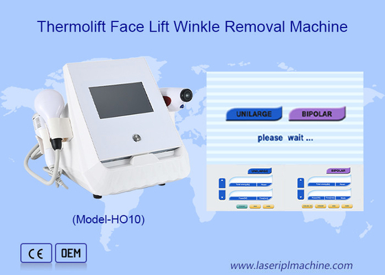 Vacuüm niet-invasieve thermolift 2 in 1 Gezicht lichaam huid strenger focus RF machine