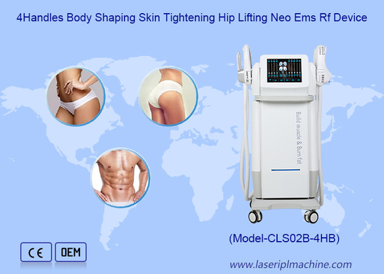 4 Handleidingen Lichaamsvorming Huidverstrengeling Heuplifting Neo Ems Rf Spierstimulatieapparaat