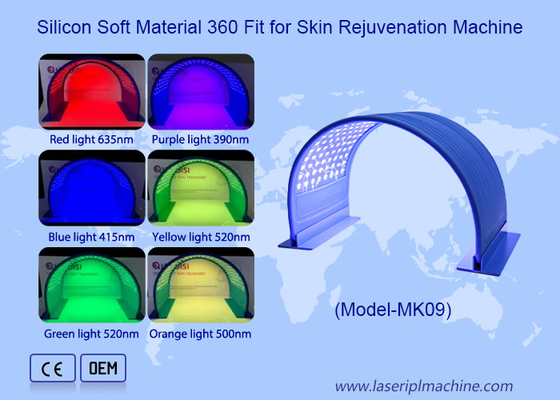Silicium 7 Kleur PDT Rimpelverwijderingsapparaat Gezichtsverzorging Huidwhitening LED-lichtmachine