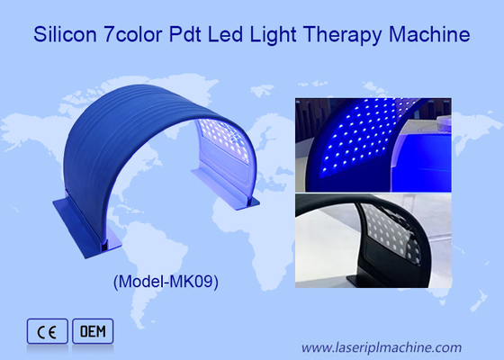 7 Kleurspectrum Huidverwittering Flexible Silicon LED Light Machine