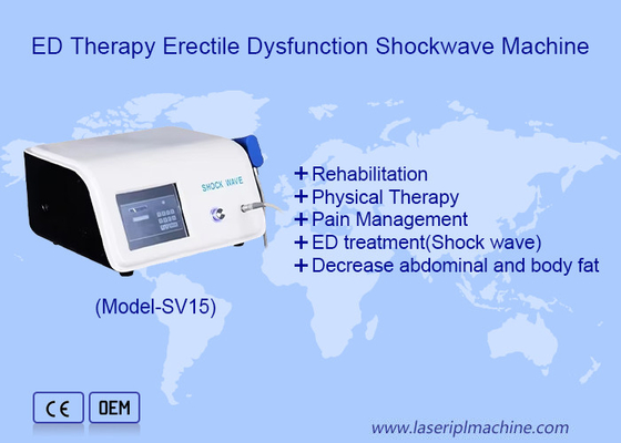 Extracorporale pneumatische schokgolftherapie machine voor pijnverlichting erectiestoornissen
