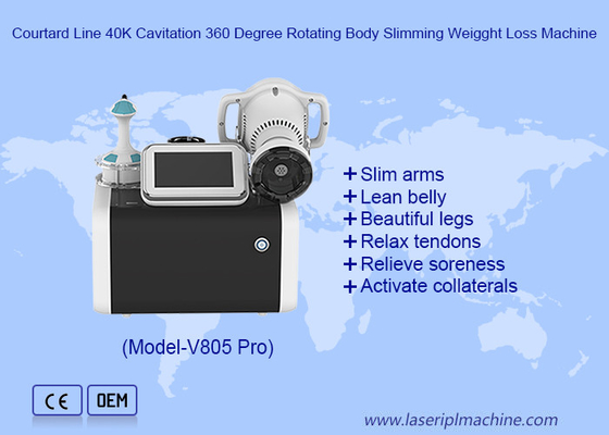 360 Roller Anti Cellulite Body Relaxation Rf Vacumm 40K Cavitatie Velashaping Slimming Machine