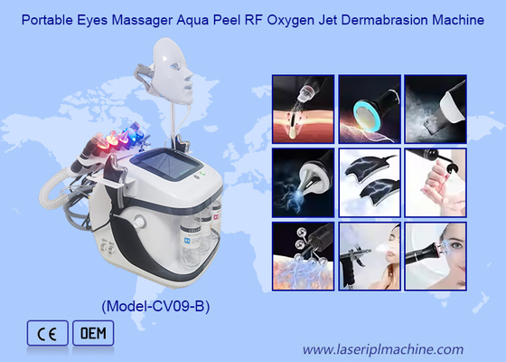 9 in 1 huidverzorging Rimpel verwijderen Aqua Peel Hydro Jet Peeling Rf Microdermabrasie Gezichtsmachine