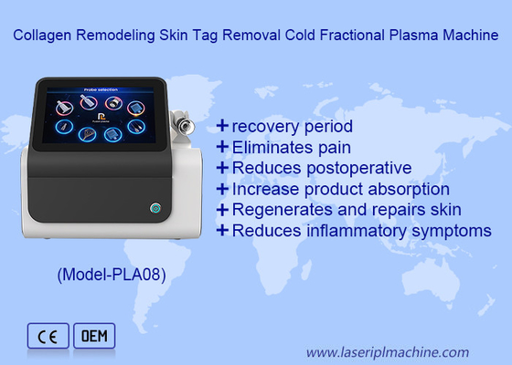 Ozonstraal Fusie Koude en Warme Plasma Machine Voor Huid Strengthening Wrinkle Removal