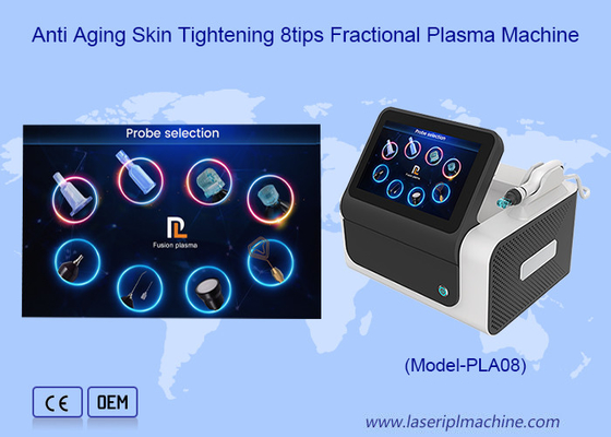 Ozonstraal Fusie Koude en Warme Plasma Machine Voor Huid Strengthening Wrinkle Removal