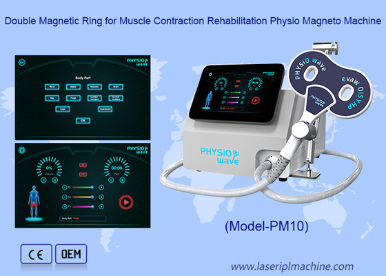 Hoogfrequente elektrische spierstimulator lichaamsmassage Magneto fysiotherapie machine