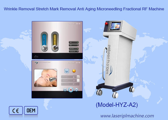 2in1 koelende cryo hamer fractionele microneedle RF machine voor huidverjonging