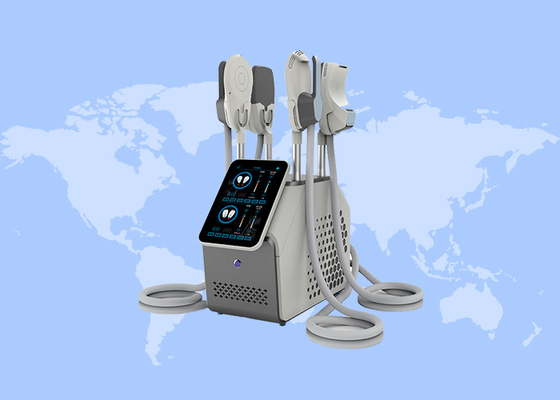 Draagbare 4 Handle Ems Slim Circslim Contouring Neo RF Hi Emt Sculpting Machine