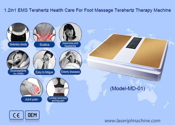 2in1 EMS Terahertz gezondheidszorg voor voetmassage Terahertz therapie machine
