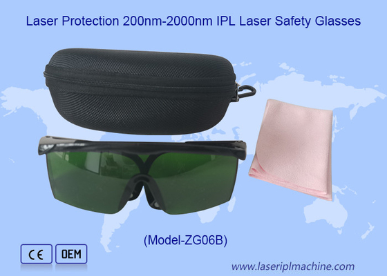 200-2000nm OD3+ IPL-laserveiligheid Oogbeschermingsbrillen voor laserhaarverwijdering