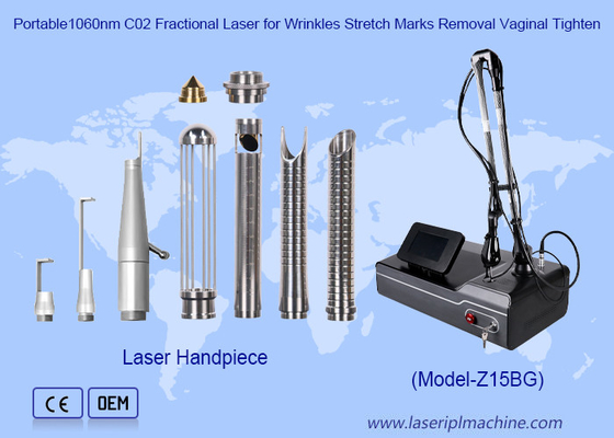 40W 10600nm Fractionele CO2-laser voor acne verwijdering litteken verwijderen behandeling