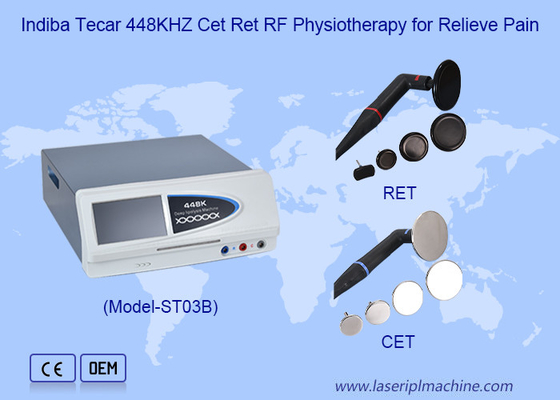 Monopolaire RF Cet Face Lifting Ret Body Contouring 448kHz Tecar Machine