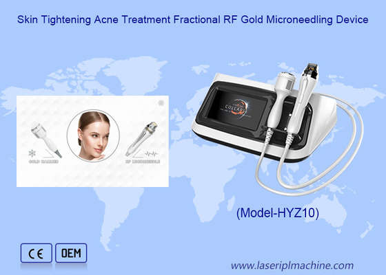 Huidverstrengeling Acnebehandeling Fractionele RF Gold Microneedling Device