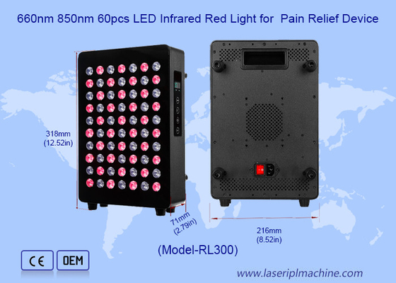 480nm 630nm 660nm 810nm 830nm 850nm 940nm Rode licht therapie panelen