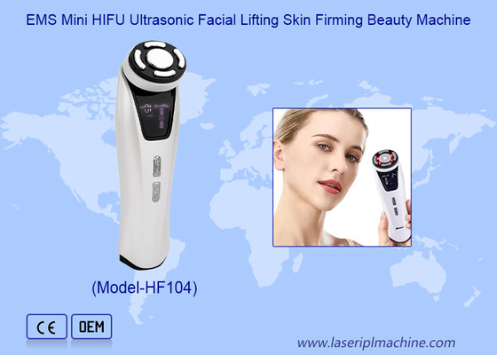 Mini handheld Hifu machine voor rimpel whitening Firming huidverjonging
