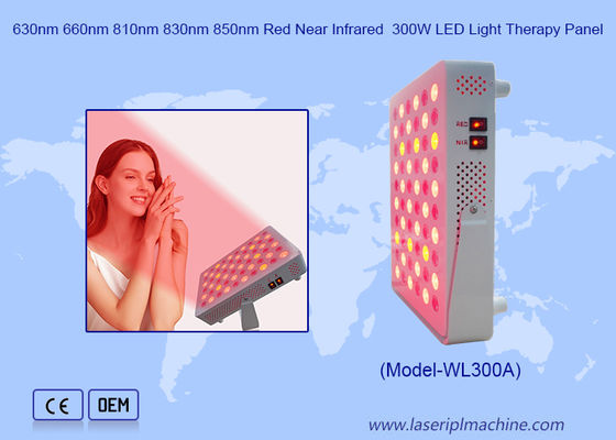 Dual 660nm 850nm 30 graden rood licht therapie paneel voor huidverzorging