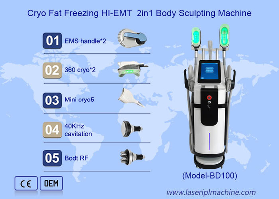 40k elektromagnetische Cryolipolysis-de Spieraanwinst Bevroren Aanwinst van de Vermageringsdieetmachine