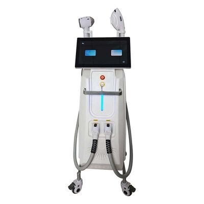 Goede prijs 2 In 1 Shr Ipl Elight 808 Laser Handvat Scherm Koppeling Ontharing Machine online