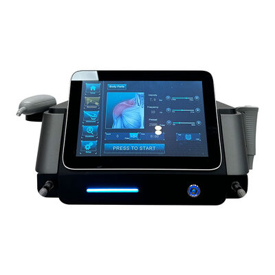 Goede prijs 12,1 inch touchscreen Spierontspanning Ultrasone pneumatische schokgolffysiotherapiemachine online
