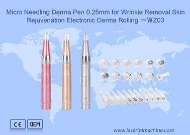 Micro Needling Derma Pen voor rimpelverwijdering Huidverjonging Elektronisch Derma Rolling