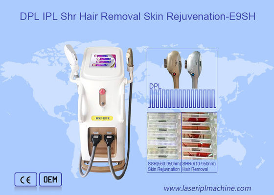1200W DPL IPL SHR laserhaarverwijdering huid strenger schoonheidsmachine