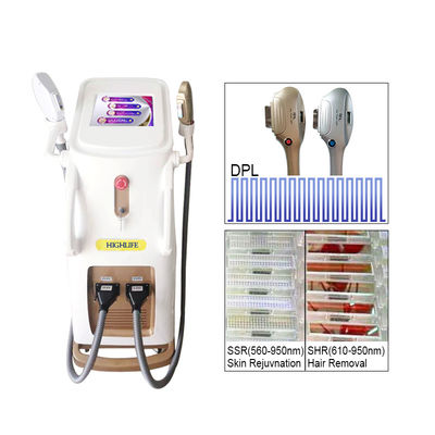 1200W DPL IPL SHR laserhaarverwijdering huid strenger schoonheidsmachine
