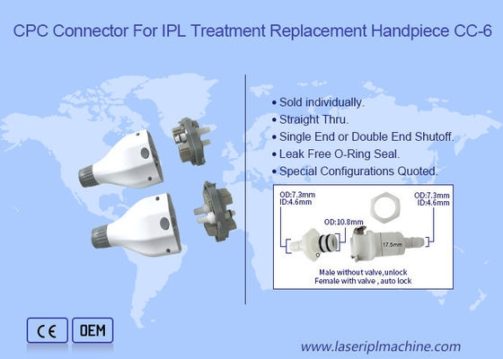 Haarverwijder Plug In E Light OPT IPL Handle Cpc Plug IPL Handpiece CC-6
