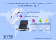 Het Vermageringsdieet9d Hifu Machine van het Thermagicrf Lichaam