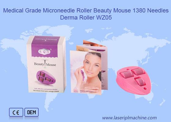 Medische kwaliteit Microneedle Roller Derma Roller Anti Aging Huidverzorging Schoonheid Muis