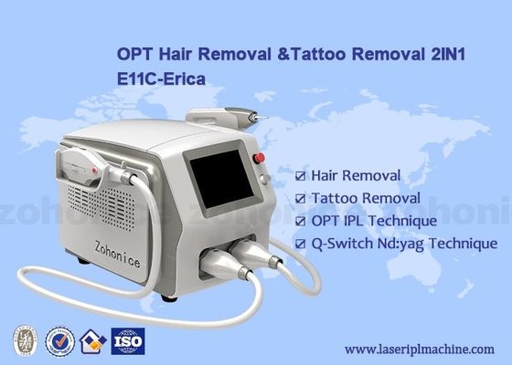 Huidverjonging E Light Laser IPL Machine Equipment 2 in 1 Acne Behandeling