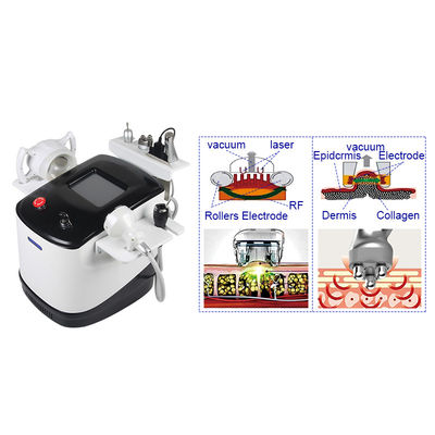 6 in 1 Monopolar Vacuüm 40k Cavitatie Machine voor Gewichtsverlies Huid Strenger