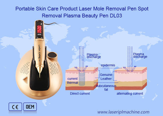Draagbaar huidverzorgingsproduct Laser Mole Removal Pen Spot Removal Plasma Beauty Pen