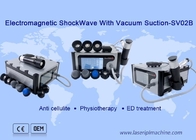Elektromagnetische van de het Materiaal Vacuümzuiging van de Schokgolftherapie van de de Pijnhulp de Schoonheidsmachine