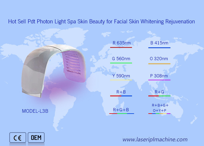 Hot Sell Pdt Photon Light Spa Huid Beauty voor gezichtshuid Verwitten Verjonging