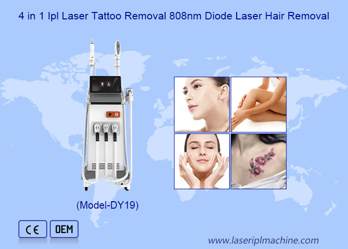 IPL huidverzorging + ND Yag Laser Tattoo Removal + Diode Laser Hair Removal voor schoonheidscentrum